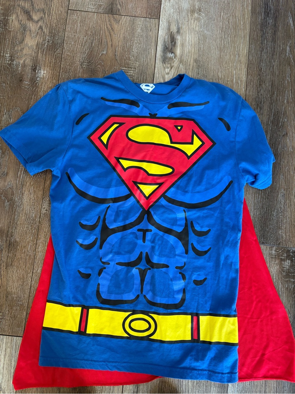 DC Comics superman T-shirt with cape Sweatshirt with White Superman medium